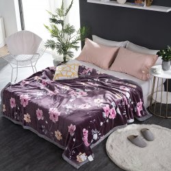 花雨伞 新花开富贵毯（抗静电）