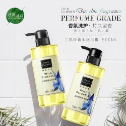 歌歌兰妮 蓝风铃香水沐浴露 500ml