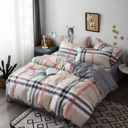 花雨伞 全棉印花四件套-奥莉维亚